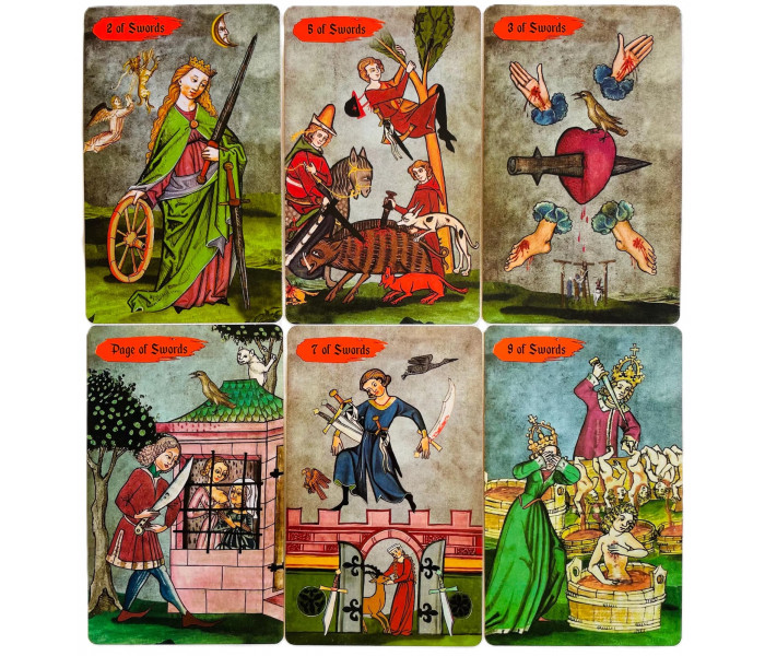 Таро Cредневековой Европы - Medieval Europe Tarot. DELUXE