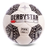 Фото 2 - М’яч футбольний №5 PU ламін. DERBYSTAR BRILLIANT APS FB-2112 (№5, 5 сл., пошитий вручну, білий-сірий-чорний)