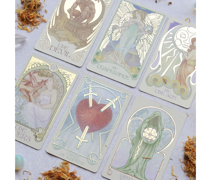 Эфирные Видения: Подсвеченная Колода Таро - Ethereal Visions Illuminated Tarot. U.S. Games Systems