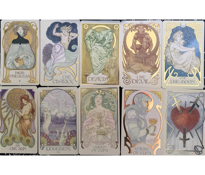 Эфирные Видения: Подсвеченная Колода Таро - Ethereal Visions Illuminated Tarot. U.S. Games Systems