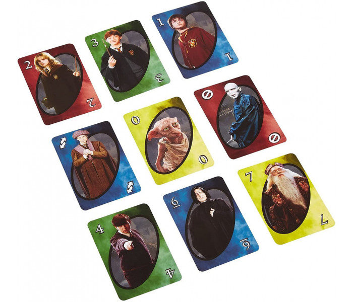 Настольная игра Уно Гарри Поттер (UNO Harry Potter). Mattel (FNC42)