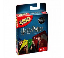 Фото Настольная карточная игра Уно Гарри Поттер (UNO Harry Potter). Mattel (FNC42)