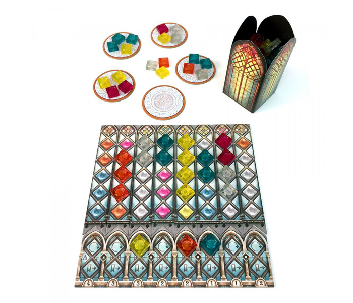 Настільна гра Azul: Stained Glass of Sintra (Азул: Вітражі Сінтри). Plan B Games (60011EN)