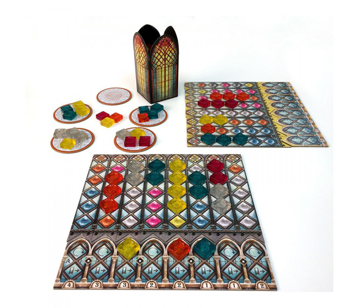 Настільна гра Azul: Stained Glass of Sintra (Азул: Вітражі Сінтри). Plan B Games (60011EN)