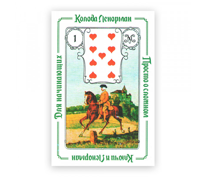 Карты с подсказками Ключи к оракулу Ленорман (РУС)