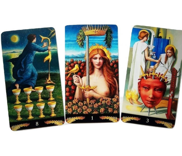 Таро Прерафаелітів - Pre-Raphaelite Tarot. Lo Scarabeo