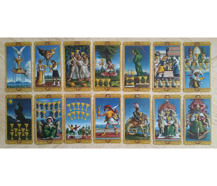 Мистическое Таро Джулиано Коста - Mystical Tarot. Lo Scarabeo