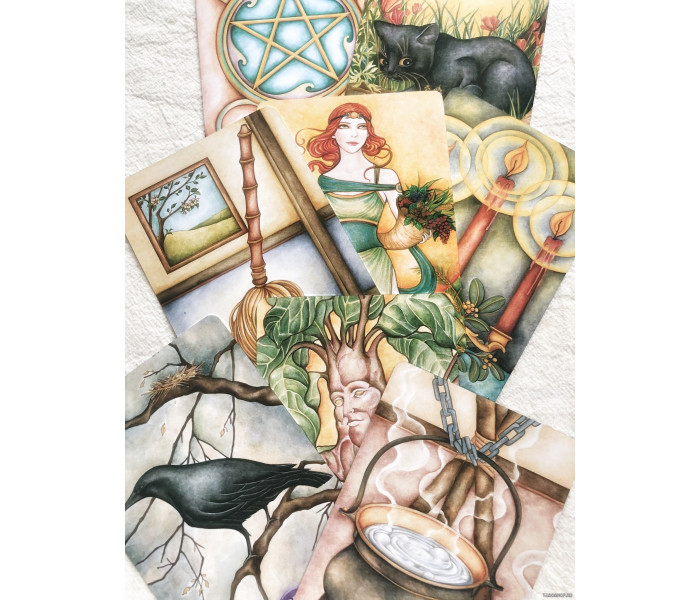 Викканский оракул - Wicca Oracle Cards . Lo Scarabeo