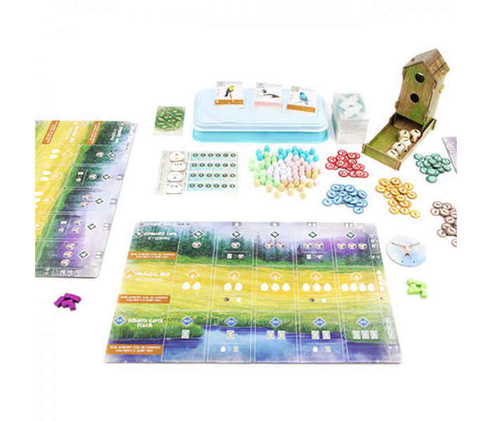 Настільна гра Крила українською (Крылья | Wingspan). Stonemaier Games (STM910) (62772)