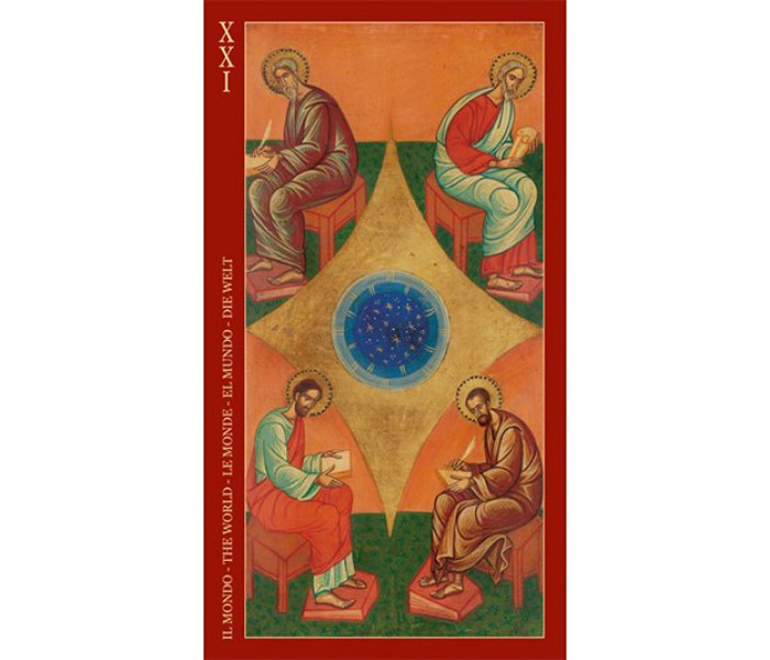 Таро Золото Икон — Golden Tarot of the Tsar. Lo Scarabeo