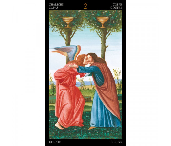 Золотое Таро Боттичелли — Golden Botticelli Tarot. Lo Scarabeo
