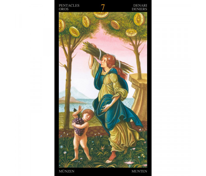 Золотое Таро Боттичелли — Golden Botticelli Tarot. Lo Scarabeo