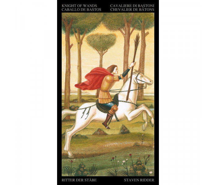 Золотое Таро Боттичелли — Golden Botticelli Tarot. Lo Scarabeo