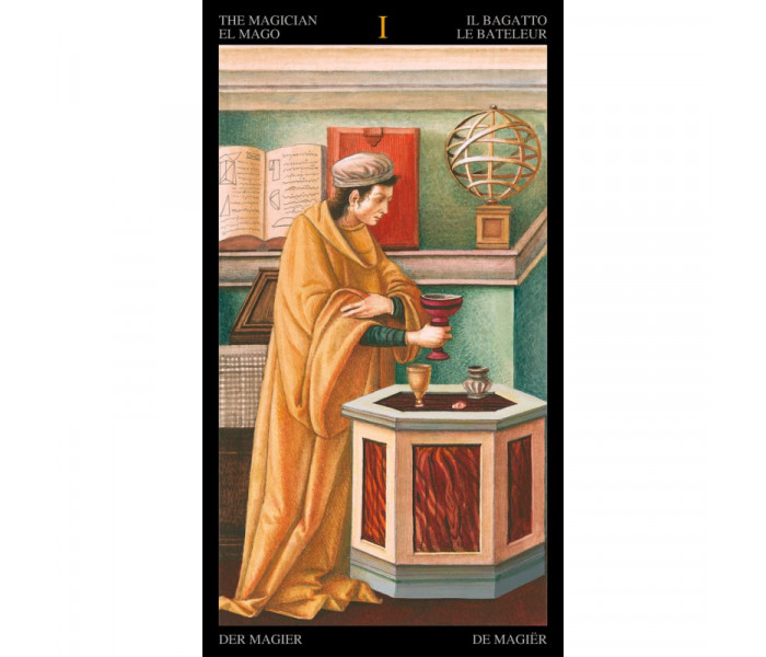Золотое Таро Боттичелли — Golden Botticelli Tarot. Lo Scarabeo
