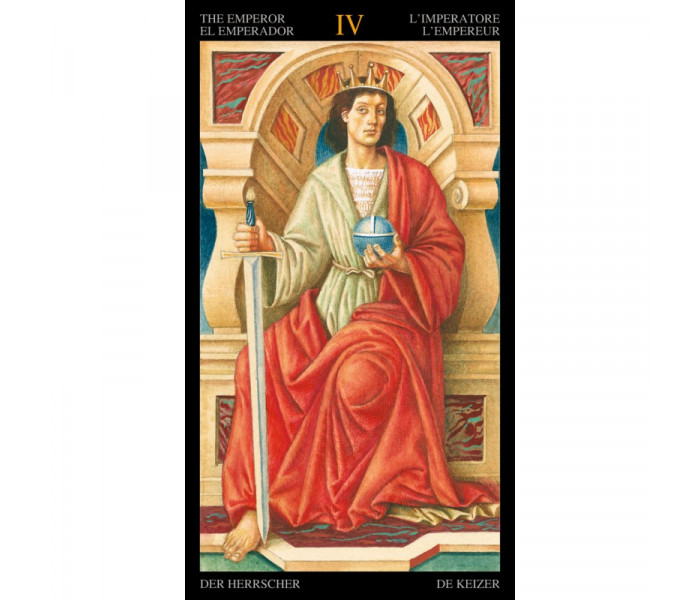 Золотое Таро Боттичелли — Golden Botticelli Tarot. Lo Scarabeo
