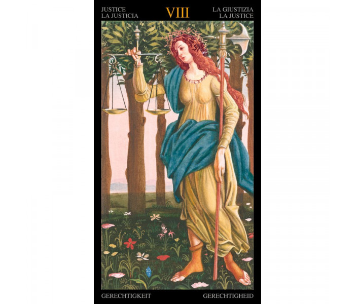 Золотое Таро Боттичелли — Golden Botticelli Tarot. Lo Scarabeo