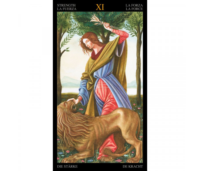 Золотое Таро Боттичелли — Golden Botticelli Tarot. Lo Scarabeo
