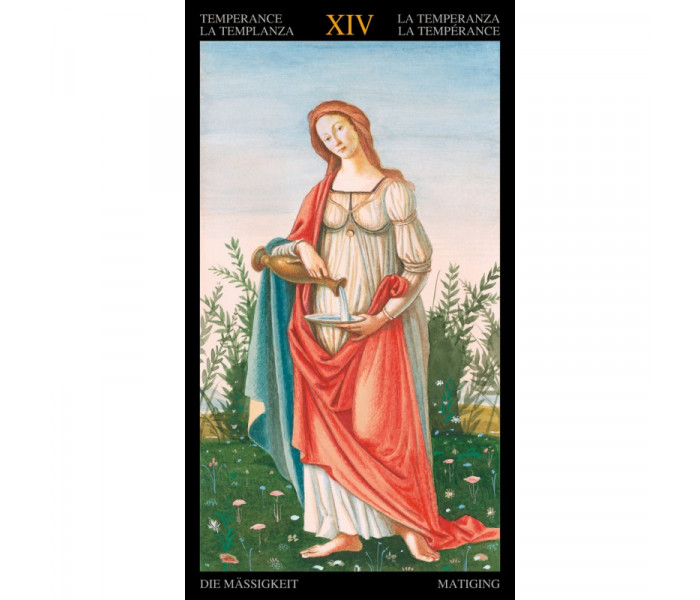 Золотое Таро Боттичелли — Golden Botticelli Tarot. Lo Scarabeo