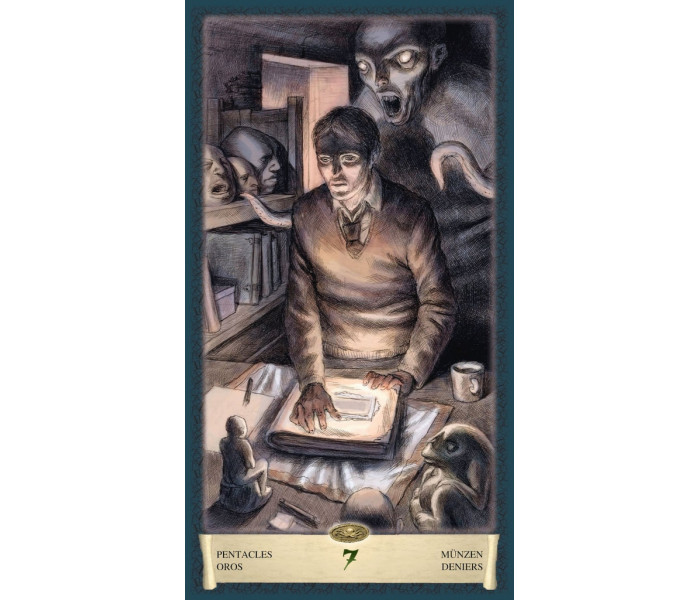 Таро Черный Гримуар — Dark Grimoire Tarot. Lo Scarabeo