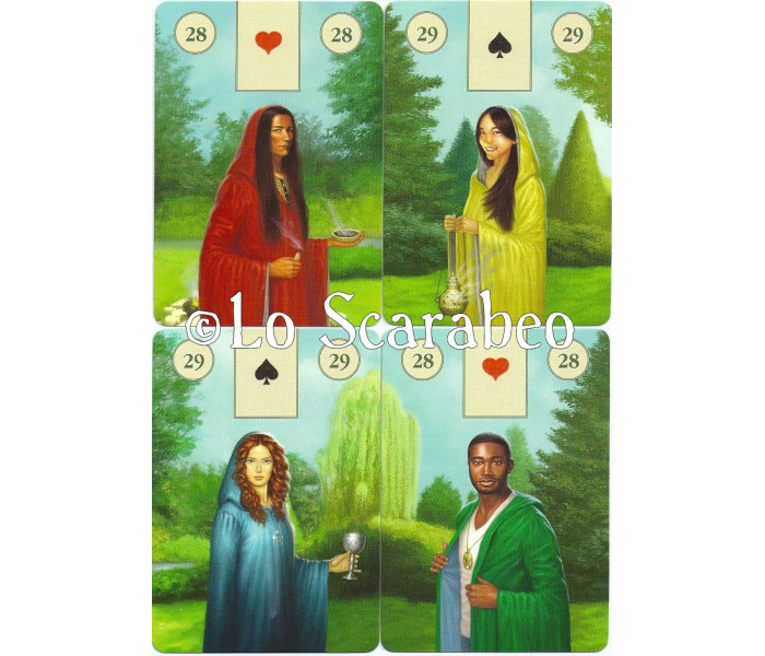 Языческий Оракул Ленорман - Pagan Lenormand Oracle. Lo Scarabeo