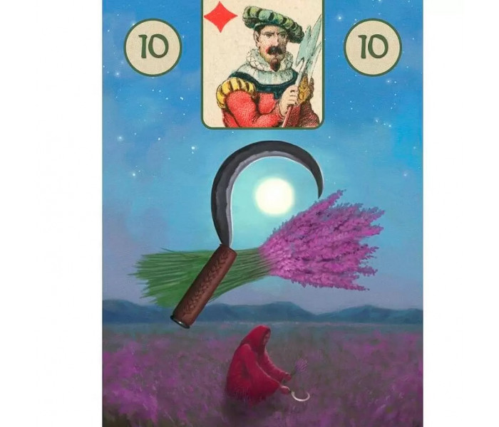 Языческий Оракул Ленорман - Pagan Lenormand Oracle. Lo Scarabeo