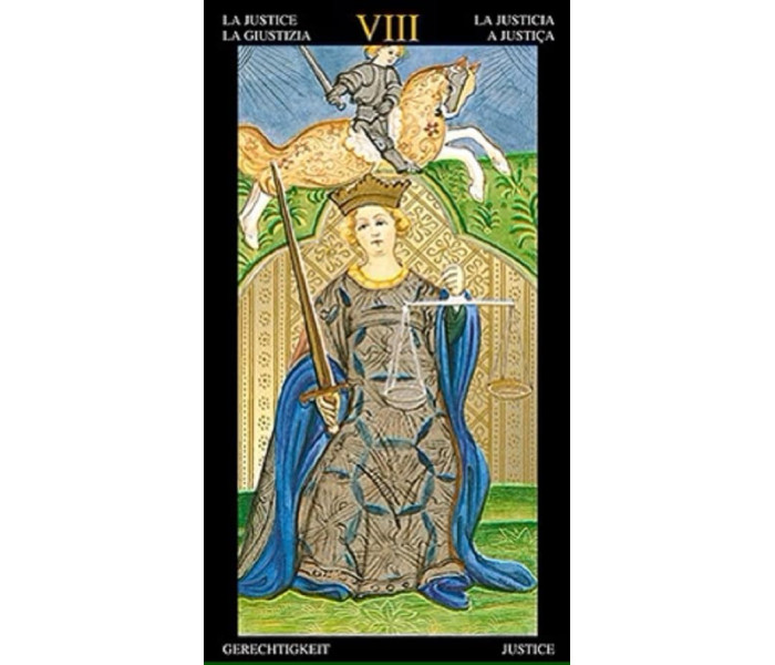 Golden Visconti Tarot (Grand Trumps) — Золотое Таро Висконти (Старшие Арканы). Lo Scarabeo