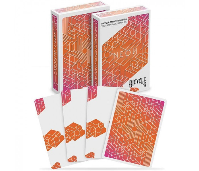 Карти Bicycle Neon Orange - Cardistry only (double back)