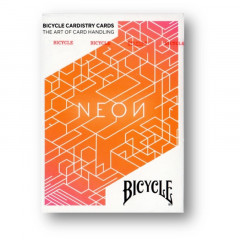 Карты Bicycle Neon Orange - Cardistry only (double back)