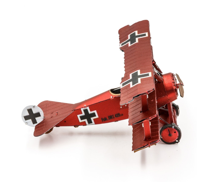 Металева збірна 3D модель Fokker Dr.I Triplane, Metal Earth (MMS210)