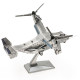 Металлическая сборная 3D модель V-22 Osprey, Metal Earth (MMS212)