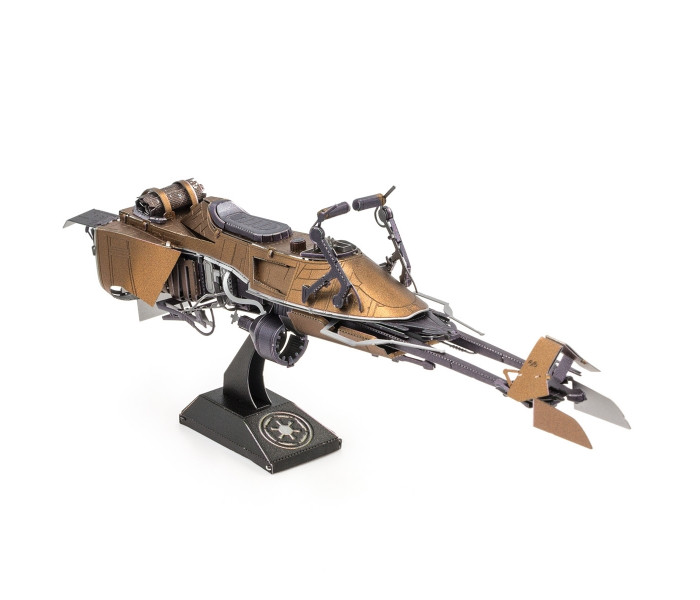 Металева збірна 3D модель Star Wars - Speeder Bike, Metal Earth (MMS414)