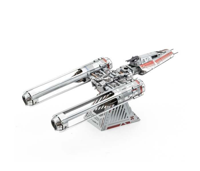 Металева збірна 3D модель Star Wars - Zoriis Y-Wing Fighter, Metal Earth (MMS415)