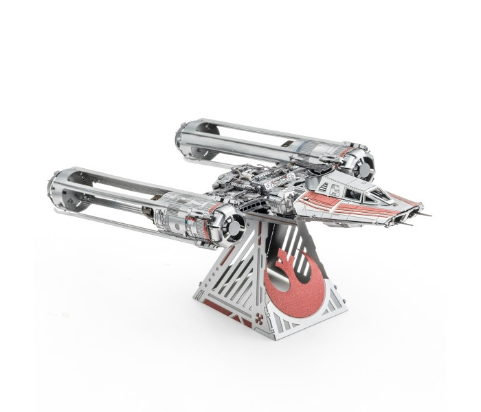 Металева збірна 3D модель Star Wars - Zoriis Y-Wing Fighter, Metal Earth (MMS415)