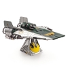 Фото 5 - Металева збірна 3D модель Star Wars - Resistance A-Wing Fighter, Metal Earth (MMS416)