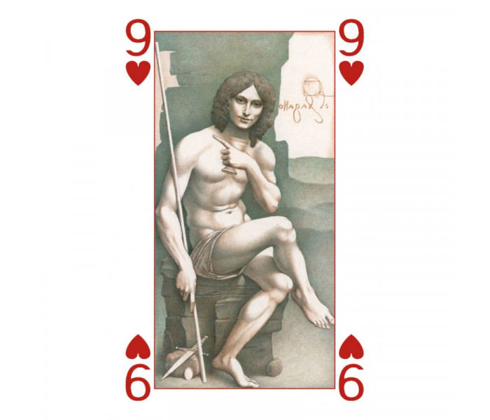 Игральные карты Леонардо да Винчи - Playing Cards Leonardo Da Vinci. Lo Scarabeo