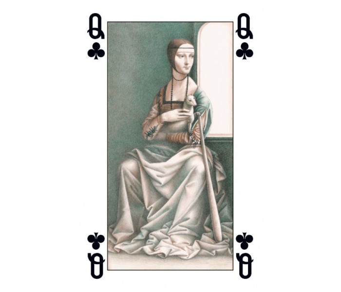 Игральные карты Леонардо да Винчи - Playing Cards Leonardo Da Vinci. Lo Scarabeo