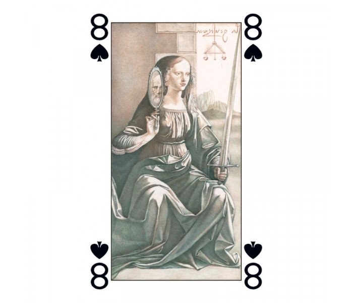 Игральные карты Леонардо да Винчи - Playing Cards Leonardo Da Vinci. Lo Scarabeo