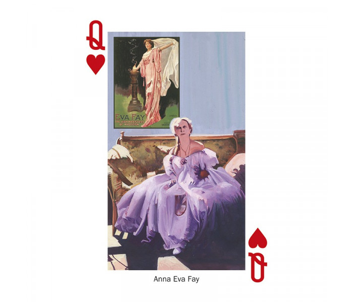 Игральные карты Звезды Магии - Белое издание - Playing Cards Stars of Magic - White edition. Lo Scarabeo