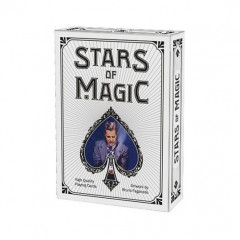 Гральні карти Зірки Магії - Біле видання - Playing Cards Stars of Magic - White edition. Lo Scarabeo