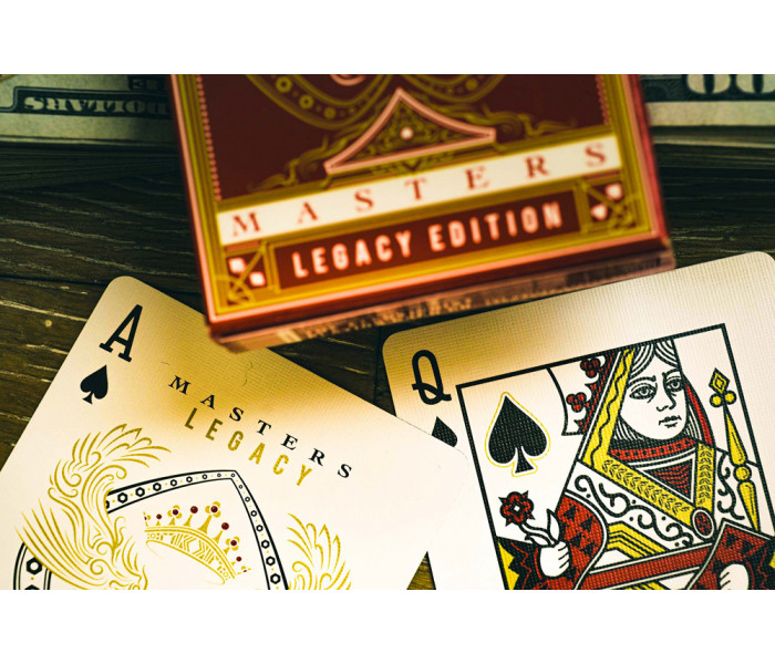 Карти Bicycle Masters Legacy Edition Red від Ellusionist