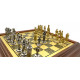 Шахматы Italfama Camelot, 35 x 35 см, фигуры цинк, латунь, никель (72M+250BW)