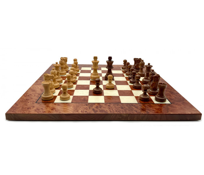 Шахи Italfama Classico, 42 x 42 см, фігури дерево, король 7,6 см (G250-76+721R)