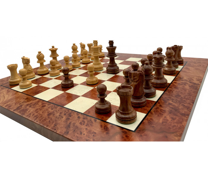 Шахи Italfama Classico, 42 x 42 см, фігури дерево, король 7,6 см (G250-76+721R)