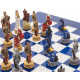 Шахматы Italfama King Arthur, 42 x 42 см, фигуры полистоун (R75139+523R)