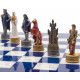 Шахматы Italfama King Arthur, 42 x 42 см, фигуры полистоун (R75139+523R)