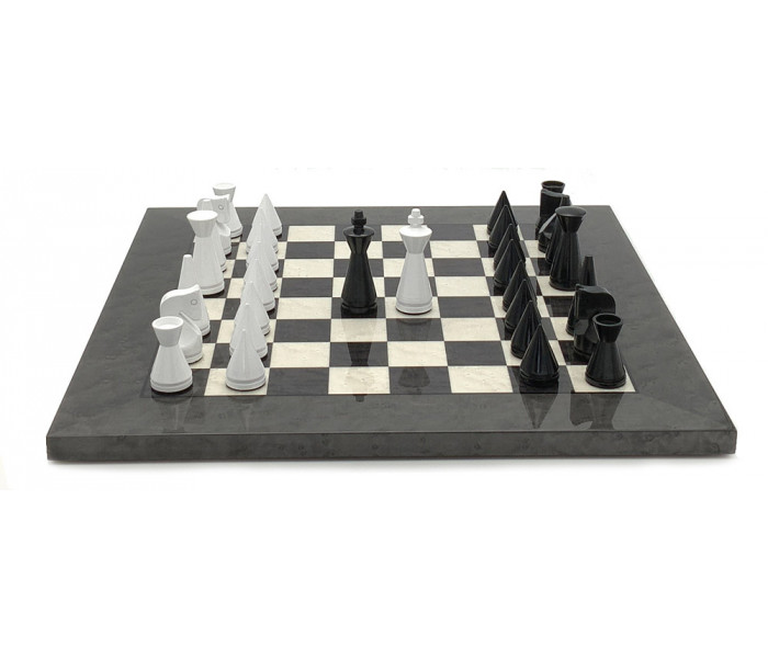 Шахи Italfama Modern, 42 x 42 см, фігури дерево (G1501BN+513R)