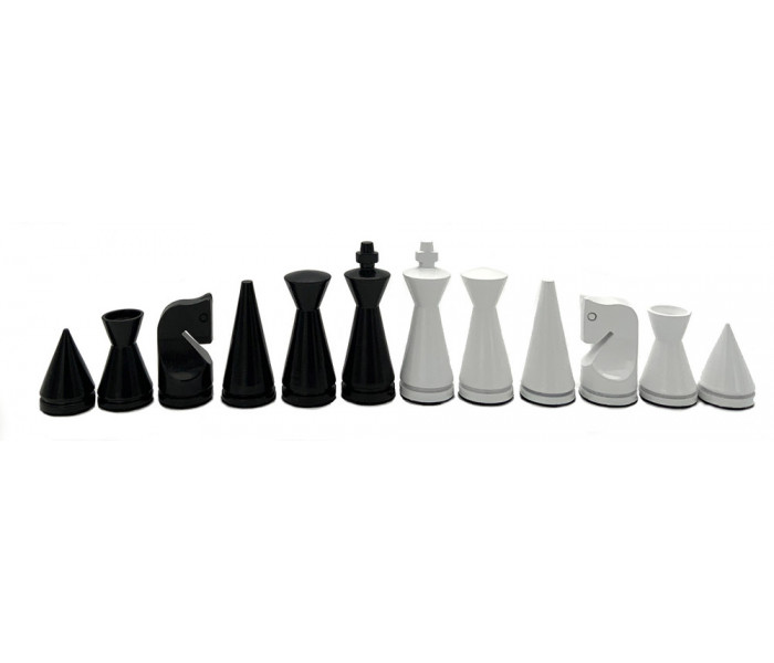 Шахи Italfama Modern, 42 x 42 см, фігури дерево (G1501BN+513R)