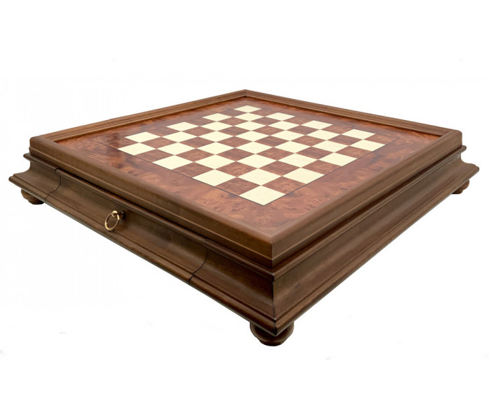 Шахматы Italfama Napoleone, 53 x 53 см, фигуры цинк, латунь, никель (19-57+434R)