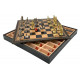 Шахматы и нарды Italfama Camelot, 35 x 35 см, фигуры цинк, латунь, никель (72M+219GN)