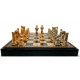 Шахматы и нарды Italfama Imperatore Romano, 48 x 48 см, фигуры цинк, золото, серебро (46G+222GN)